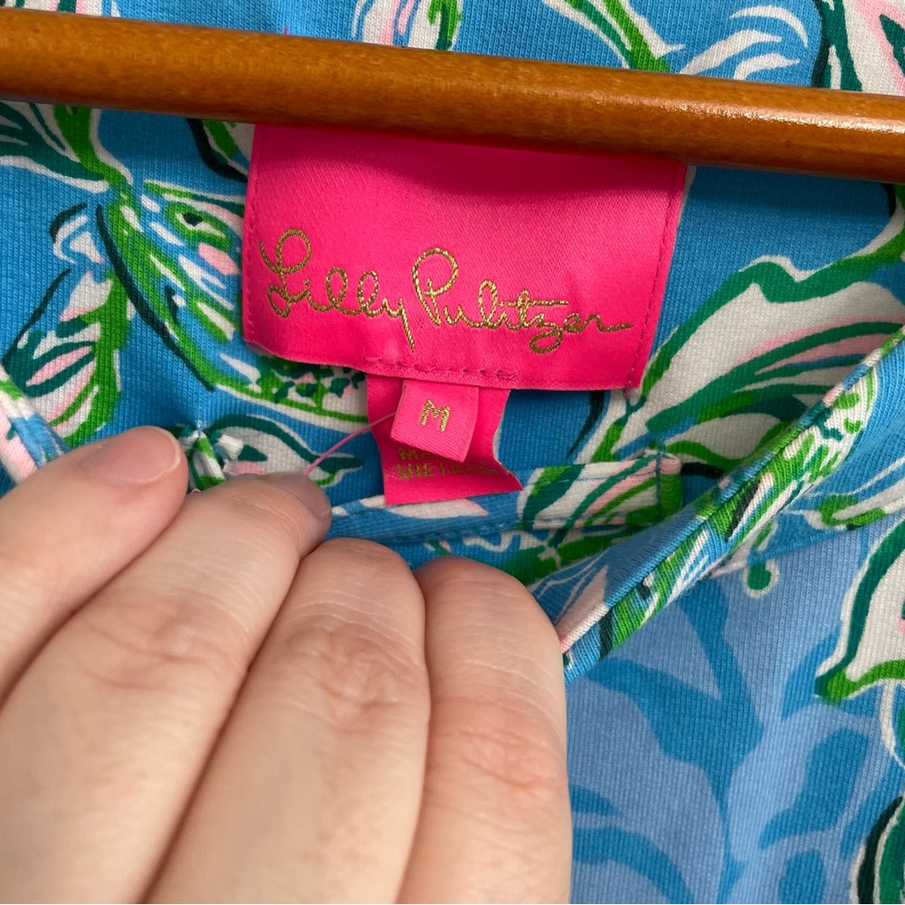 LILLY PULITZER | NWT | Harriet Dress in Cumulus Blue | M - Picture 7 of 7